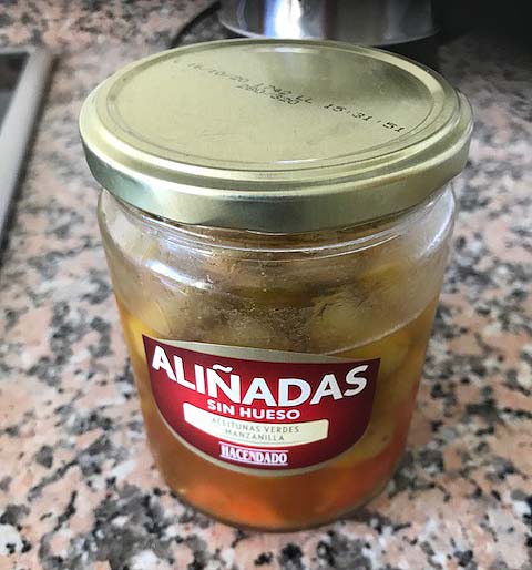 Alinadas olives